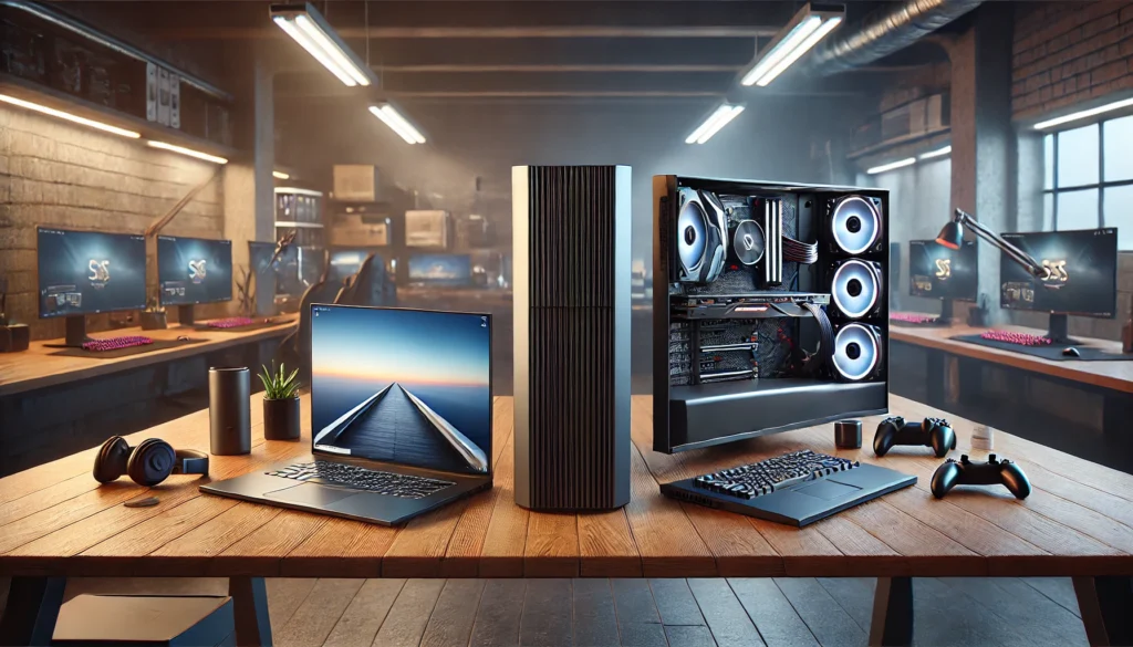High-Performance Laptops and Desktops