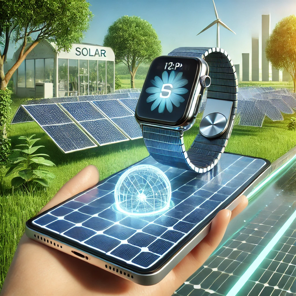 Solar-Powered Electronic Devices short describtion

